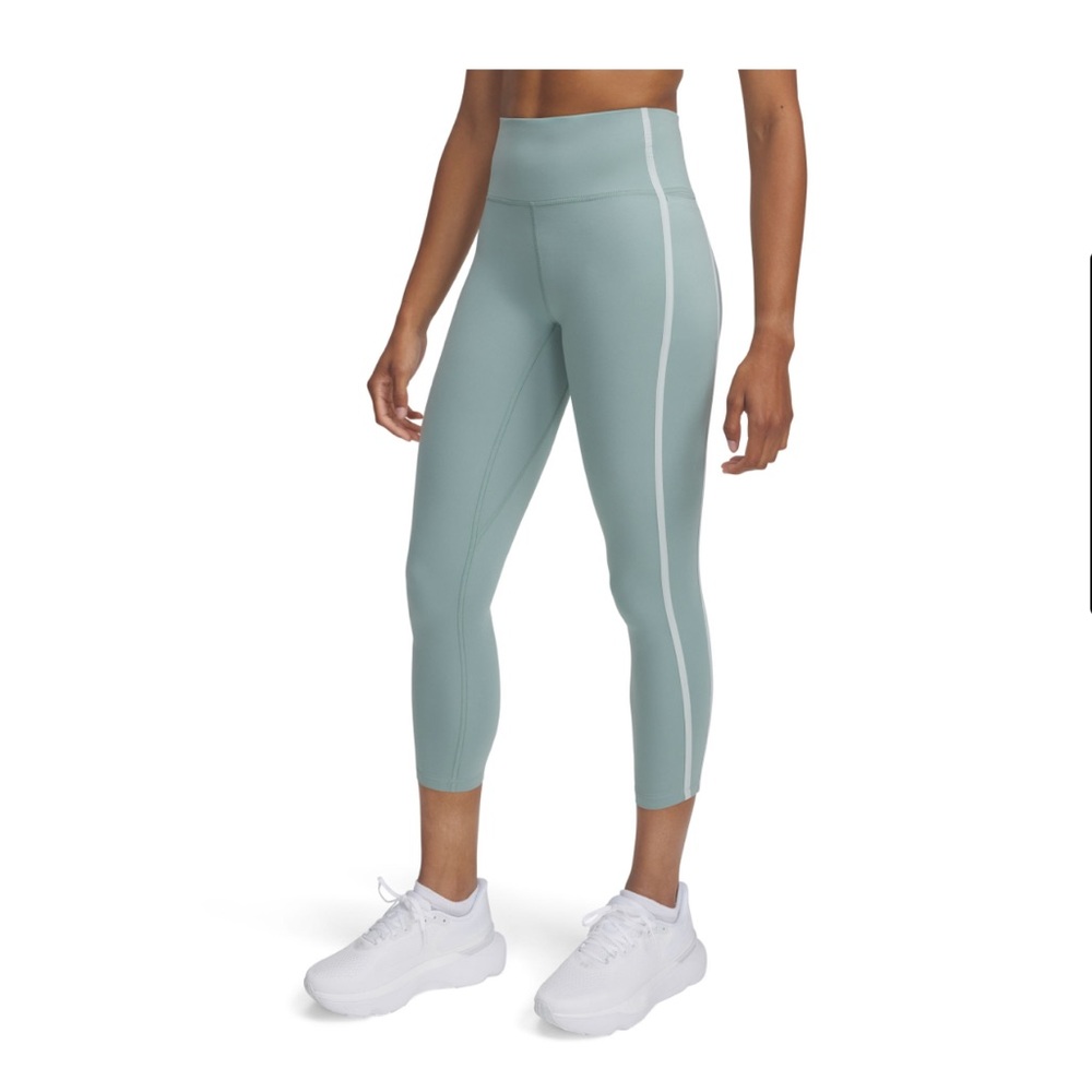 🆕 NWT $110 UNDER ARMOUR Women's Meridian PIPED Ankle Leggings